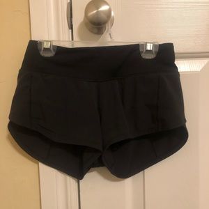 Lululemon women’s black shorts